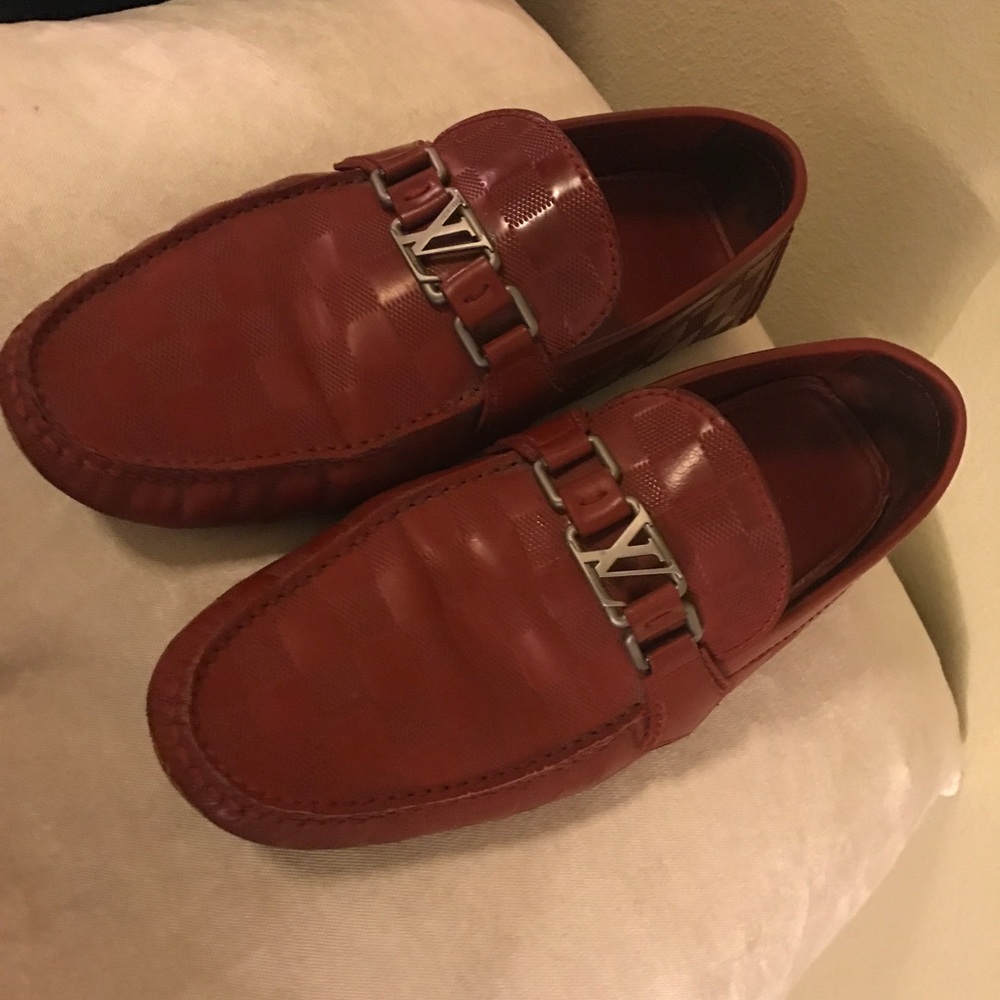 Men Louis Vuitton loafers(used)
